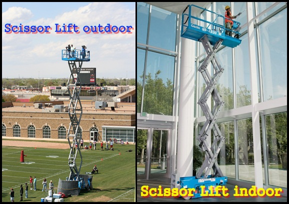 Sissor Lift Work Platform
